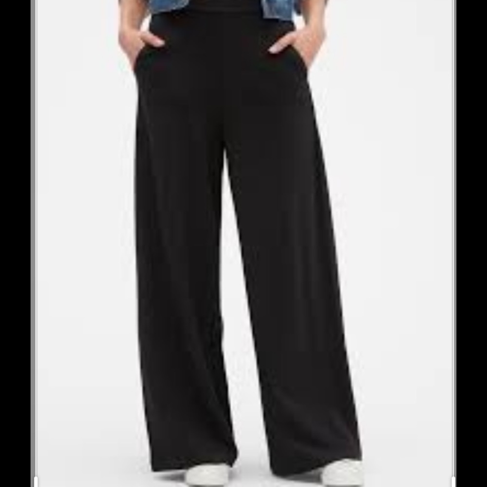 EUC | Banana Republic | wide leg | high rise | S